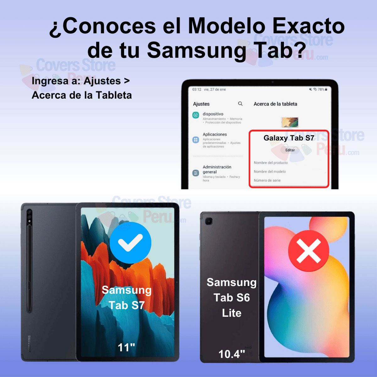 GENERICO - Mica para Samsung Tab S7 11 " - T870 de Cerámica Antishock