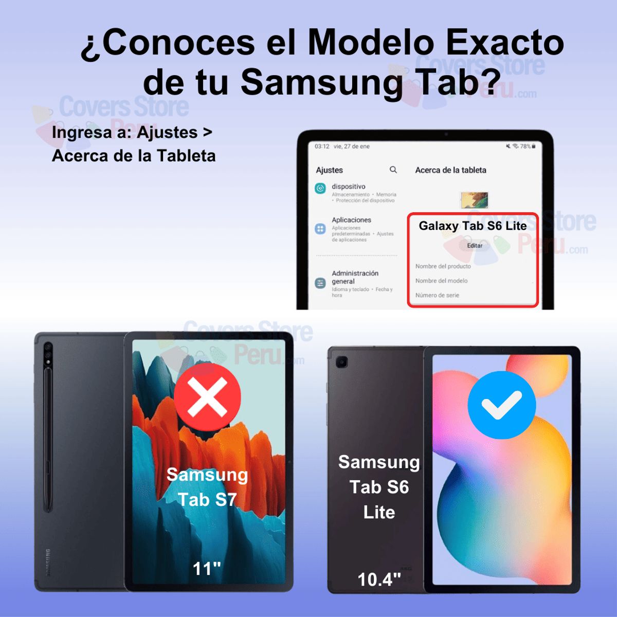 GENERICO - Mica para Samsung Tab S6 Lite 10.4 " - P610 - P613 - P615 de Cerámica