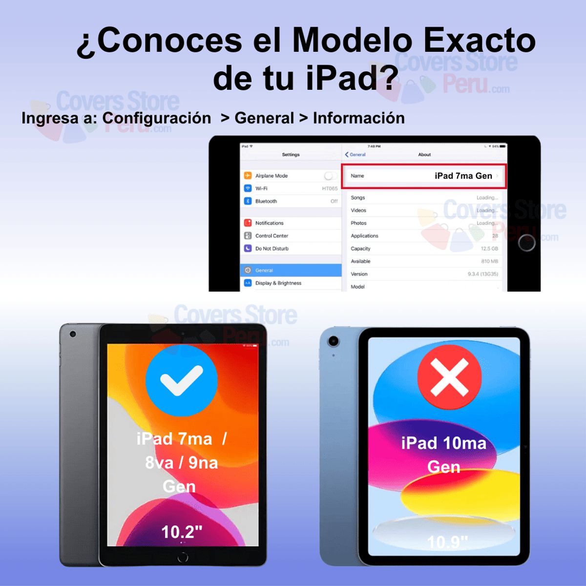 GENERICO - Mica para iPad 9na Gen 10.2 " - A2602 de Cerámica Antishock