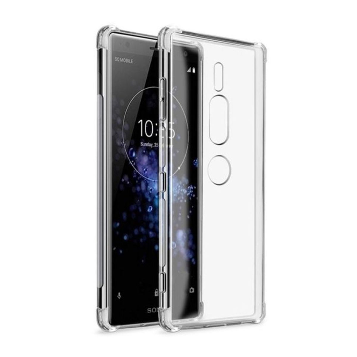 GENERICO - Funda Protector Case SONY XPERIA XZ2 PREMIUM - TRANSPARENTE
