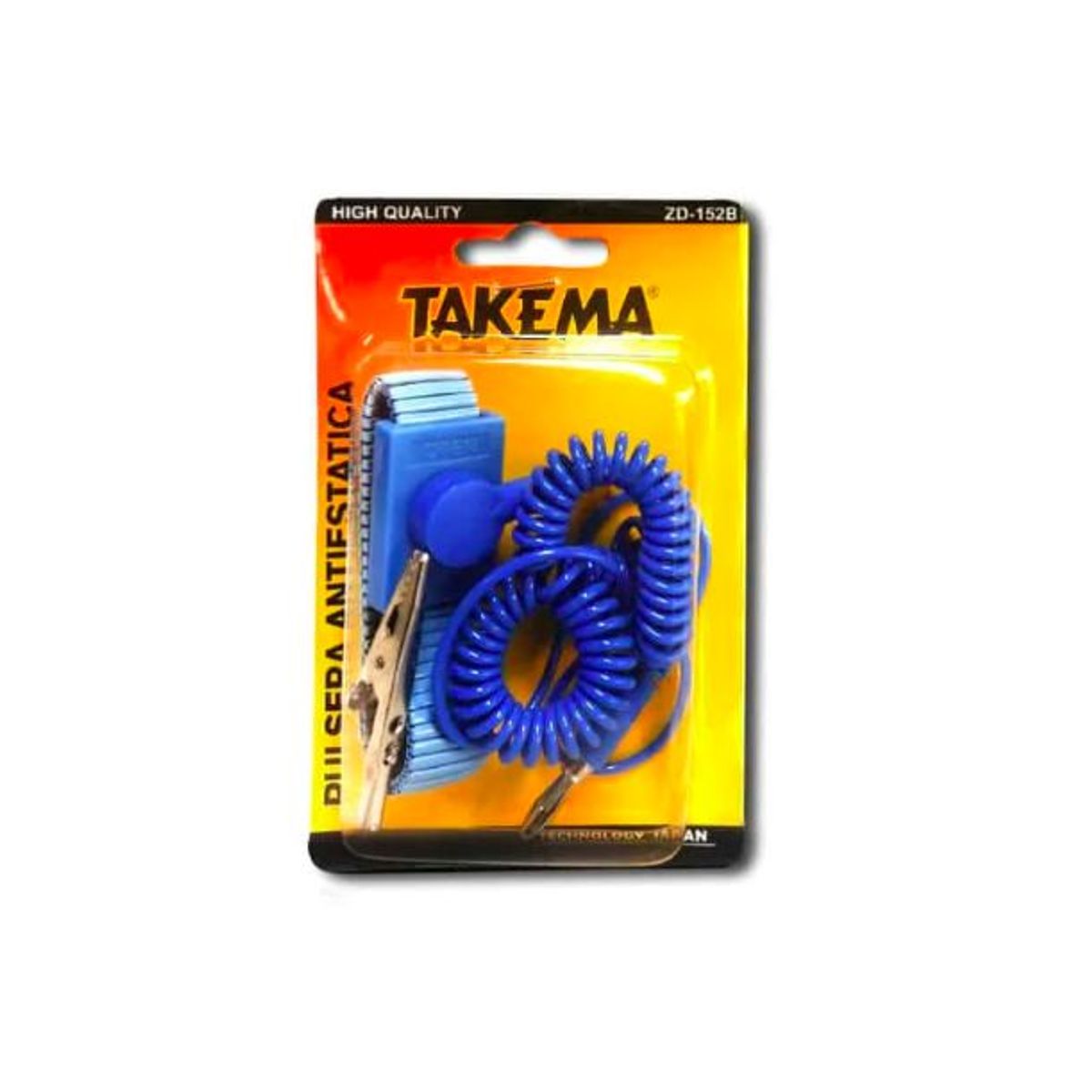 TAKEMA - Pulsera Antiestática Metal ZD-152B TAKEMA