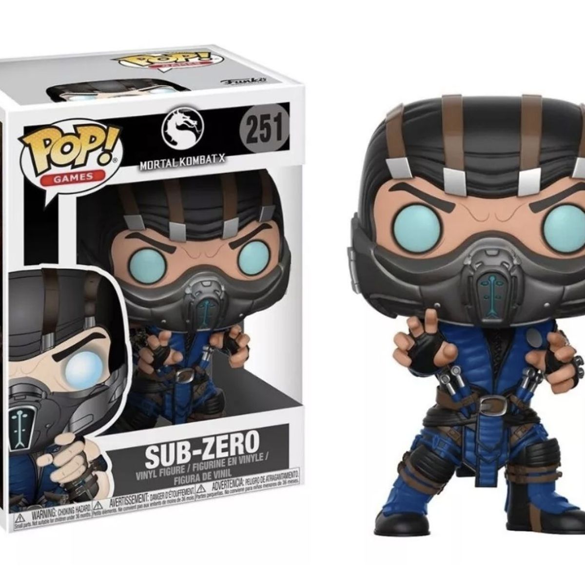 FUNKO - Sub Zero Funko Pop 251 Mortal Kombat X Original