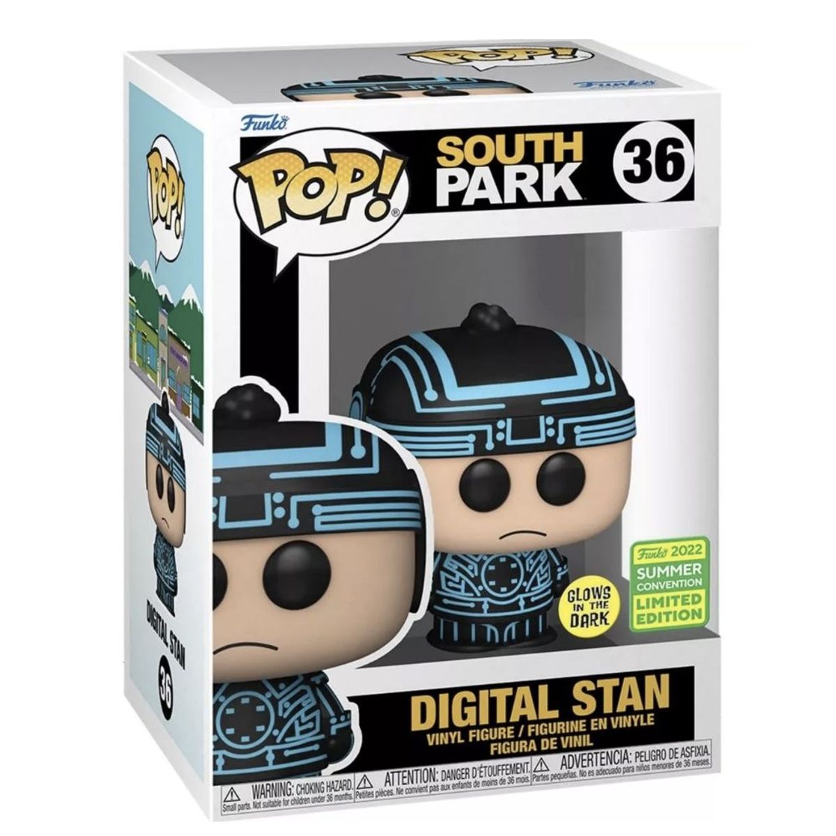 FUNKO - Digital Stan Glow Funko Pop 36 South Park Summer Con