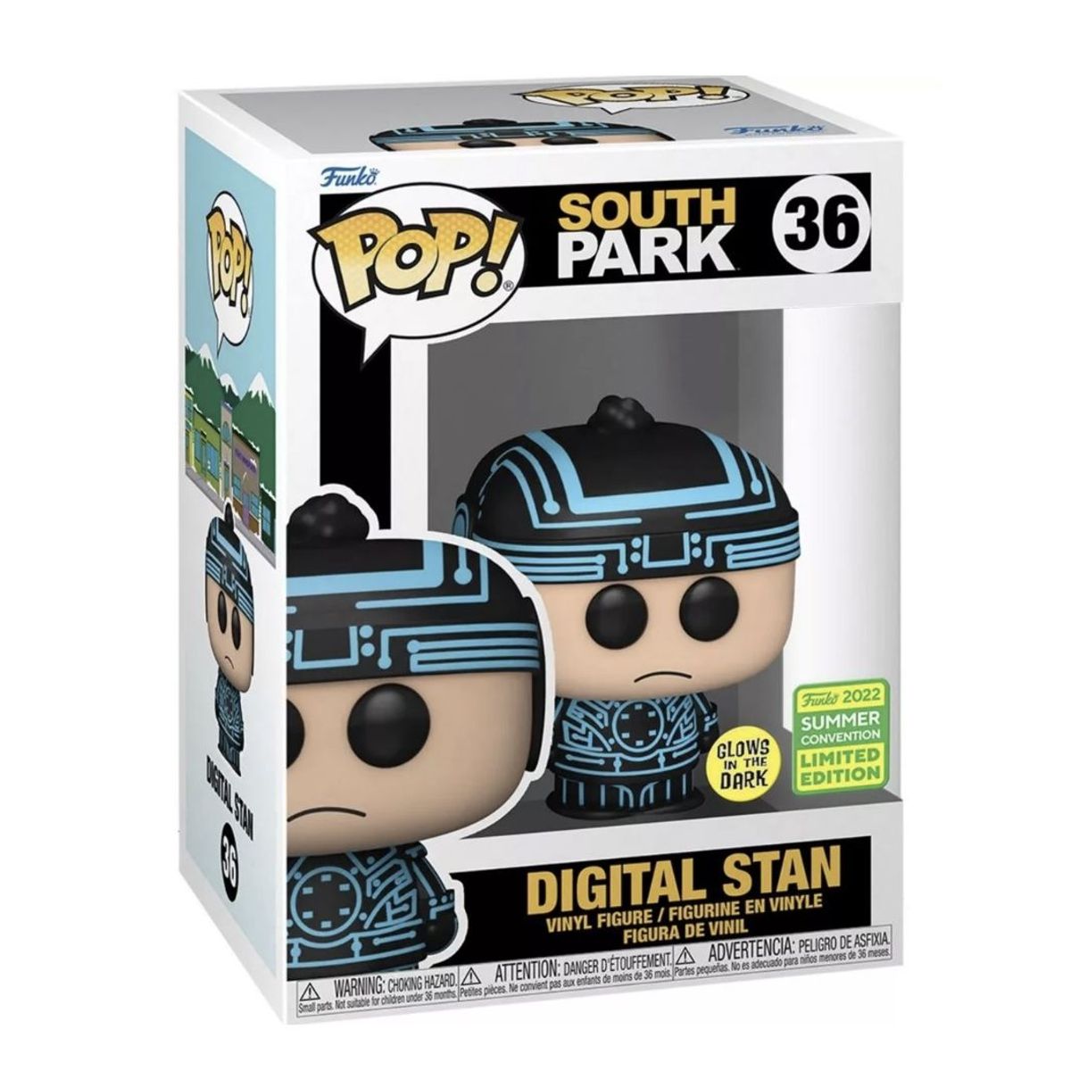 FUNKO - Digital Stan Glow Funko Pop 36 South Park Summer Con