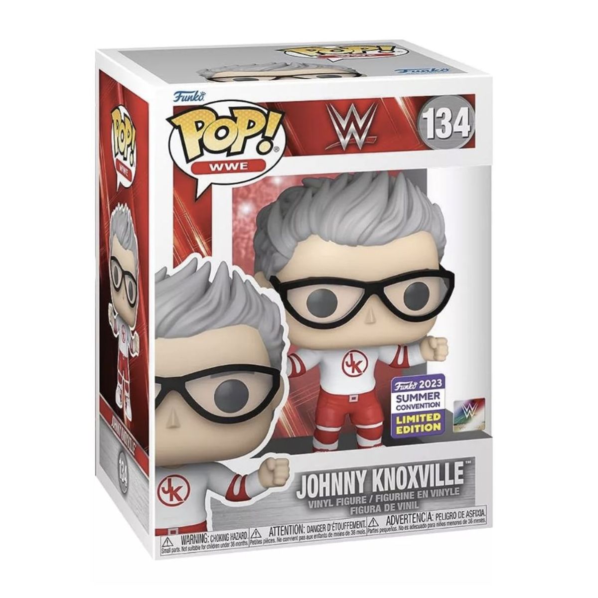 FUNKO - Johnny Knoxville Funko Pop 134 Wwe Jackass Exclusivo