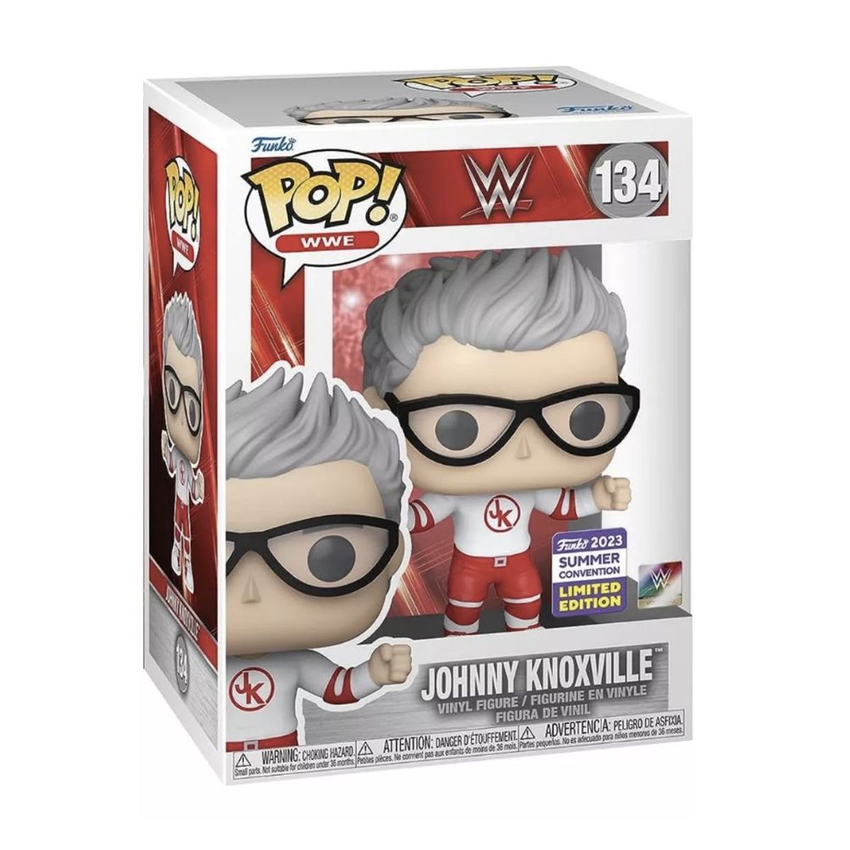 FUNKO - Johnny Knoxville Funko Pop 134 Wwe Jackass Exclusivo