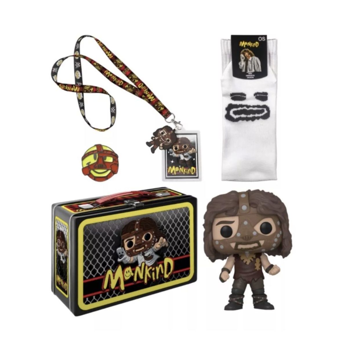 FUNKO - Mankind Box Funko Pop Exclusivo Gamestop Wwe Exclusivo
