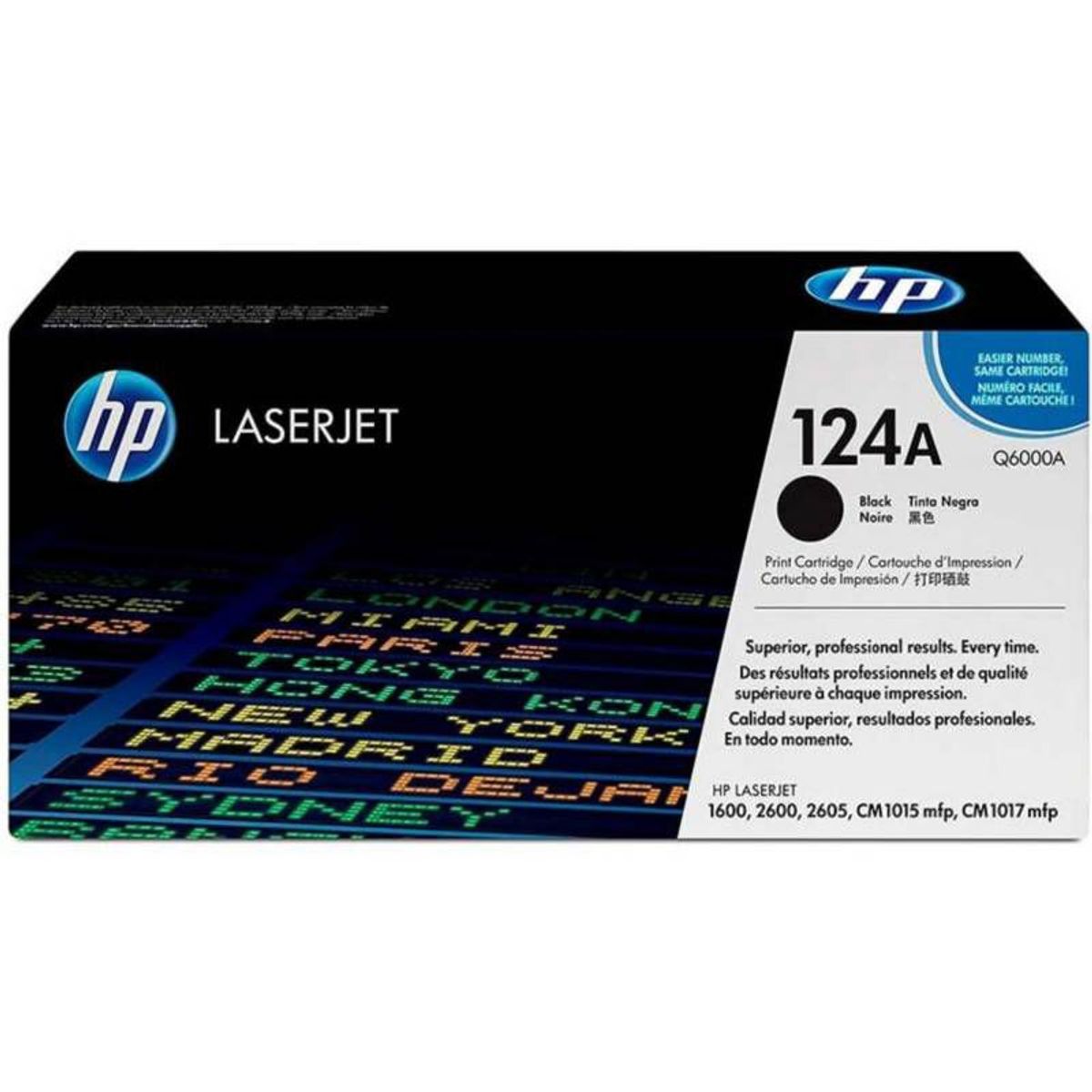 HP - TONER HP 124A CÓDIGO Q6000A NEGRO 2500 Pág