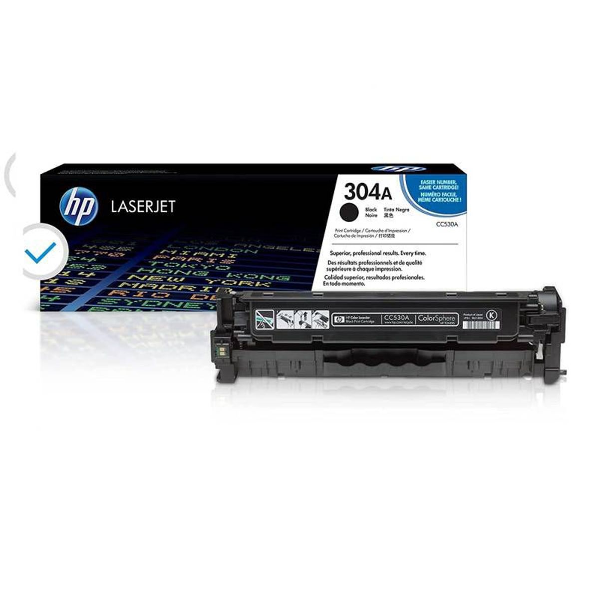 HP - TONER HP 304A CÓDIGO CC530A NEGRO 3500 Pág.