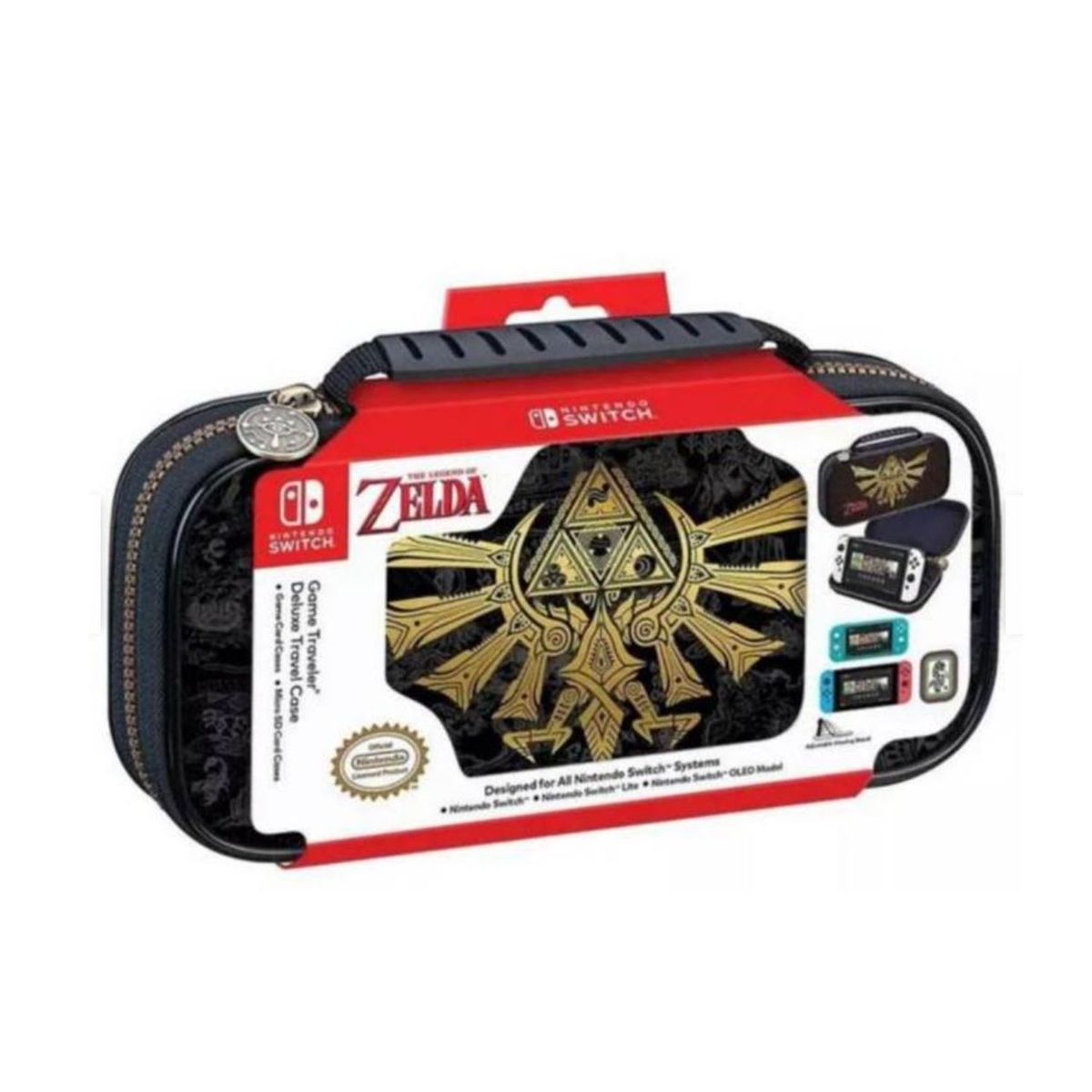 NINTENDO - Estuche para Nintendo Switch Hyrule Crest