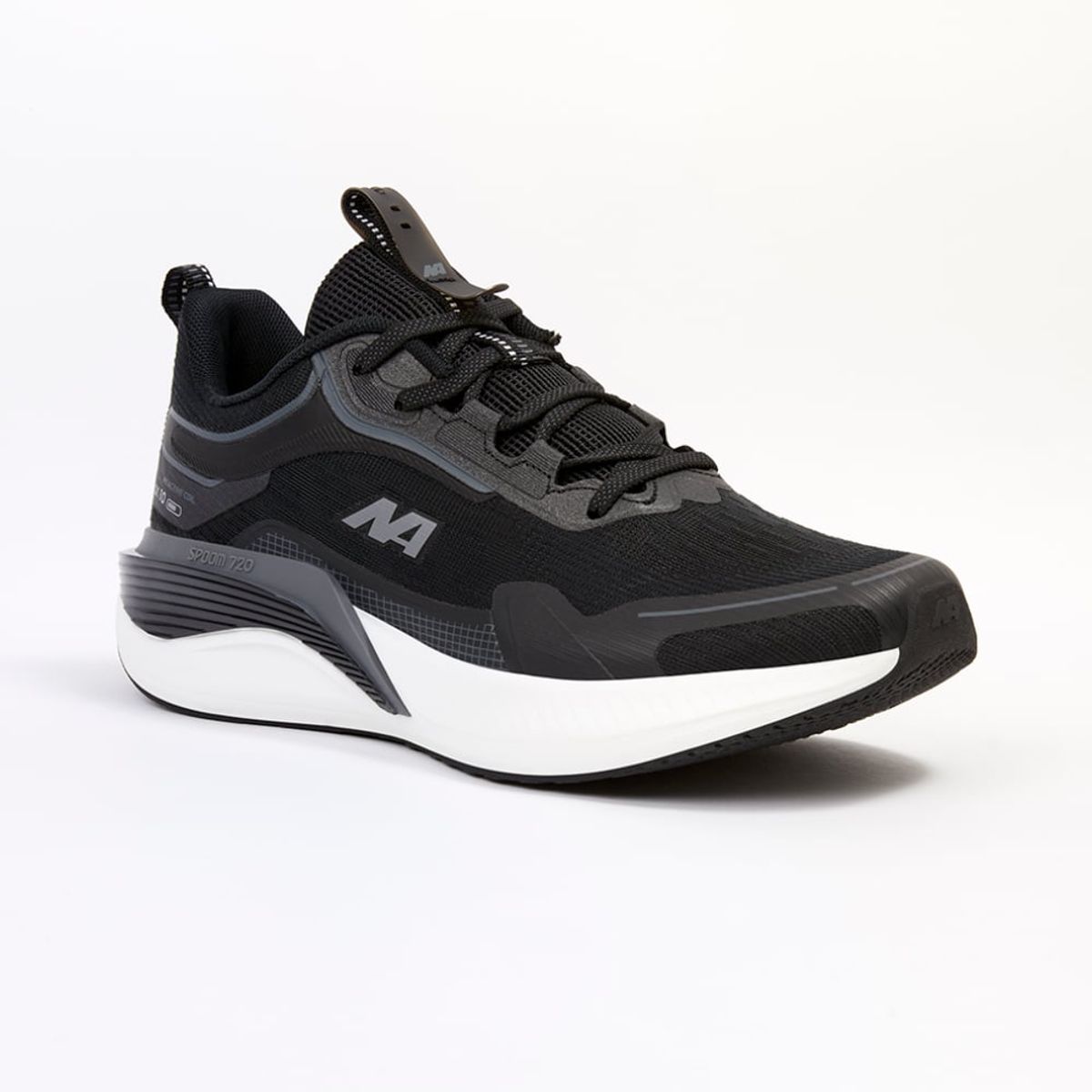 NEW ATHLETIC - ZAPATILLAS NEW ATHLETIC RUNNING SPOOM86 NEGRO CON BLANCO PARA HOMBRE