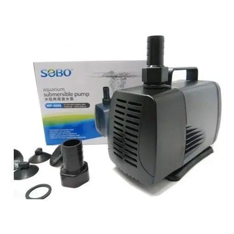 SOBO - Bomba de Agua Sumergible Sobo Wp-5000 60W