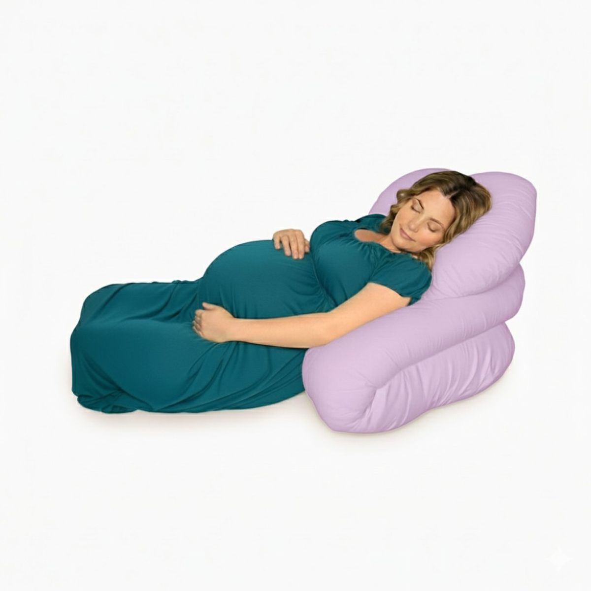 GENERICO - Almohadón 360° Antes y Después del Embarazo lila