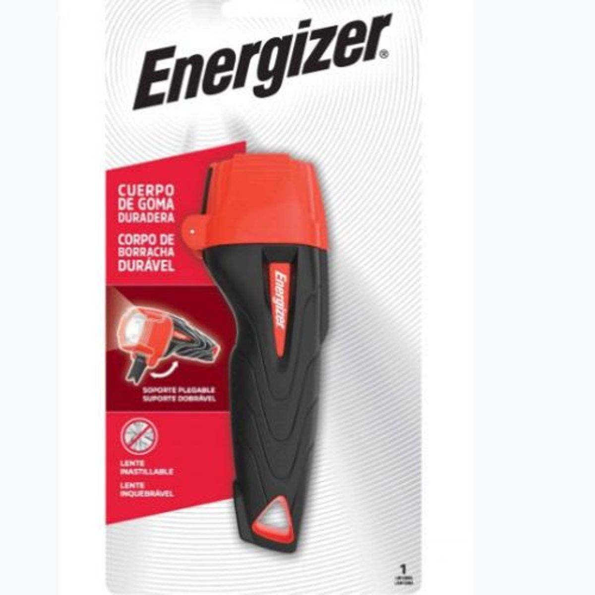 ENERGIZER - Linterna ENERGIZER Rubber Cuerpo De Goma