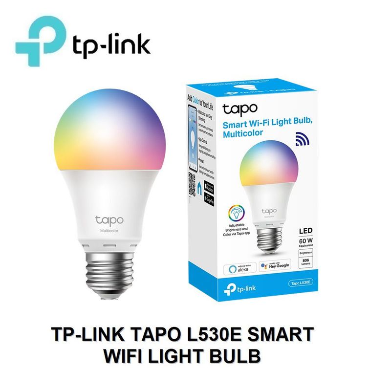 TP LINK - FOCO INTELIGENTE WIFI TAPO L530E - BLANCA CALIDA Y RGB