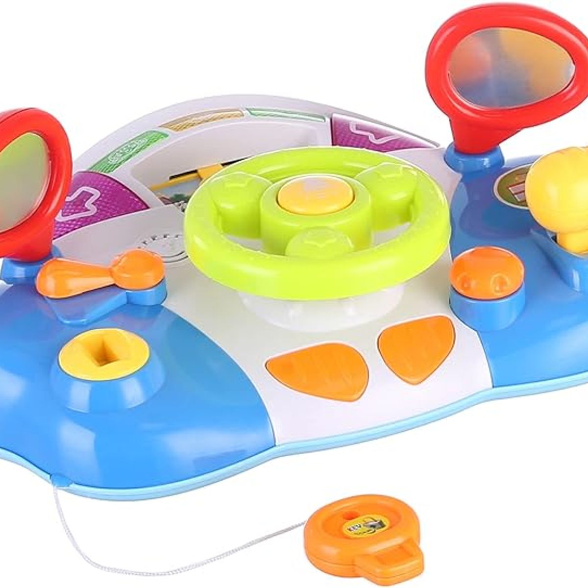 GENERICO - Volante Multifuncional con Timón incluye Luces y Sonidos