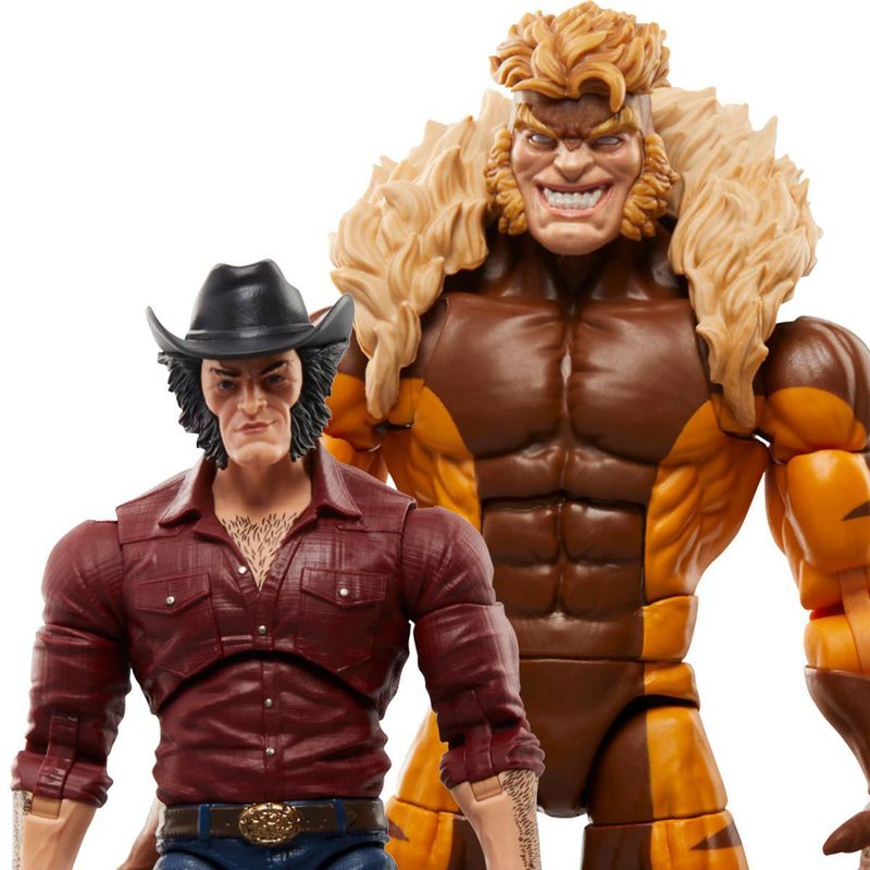 MARVEL - Figura Wolverine 50th Marvel Legends Logan And Sabretooth
