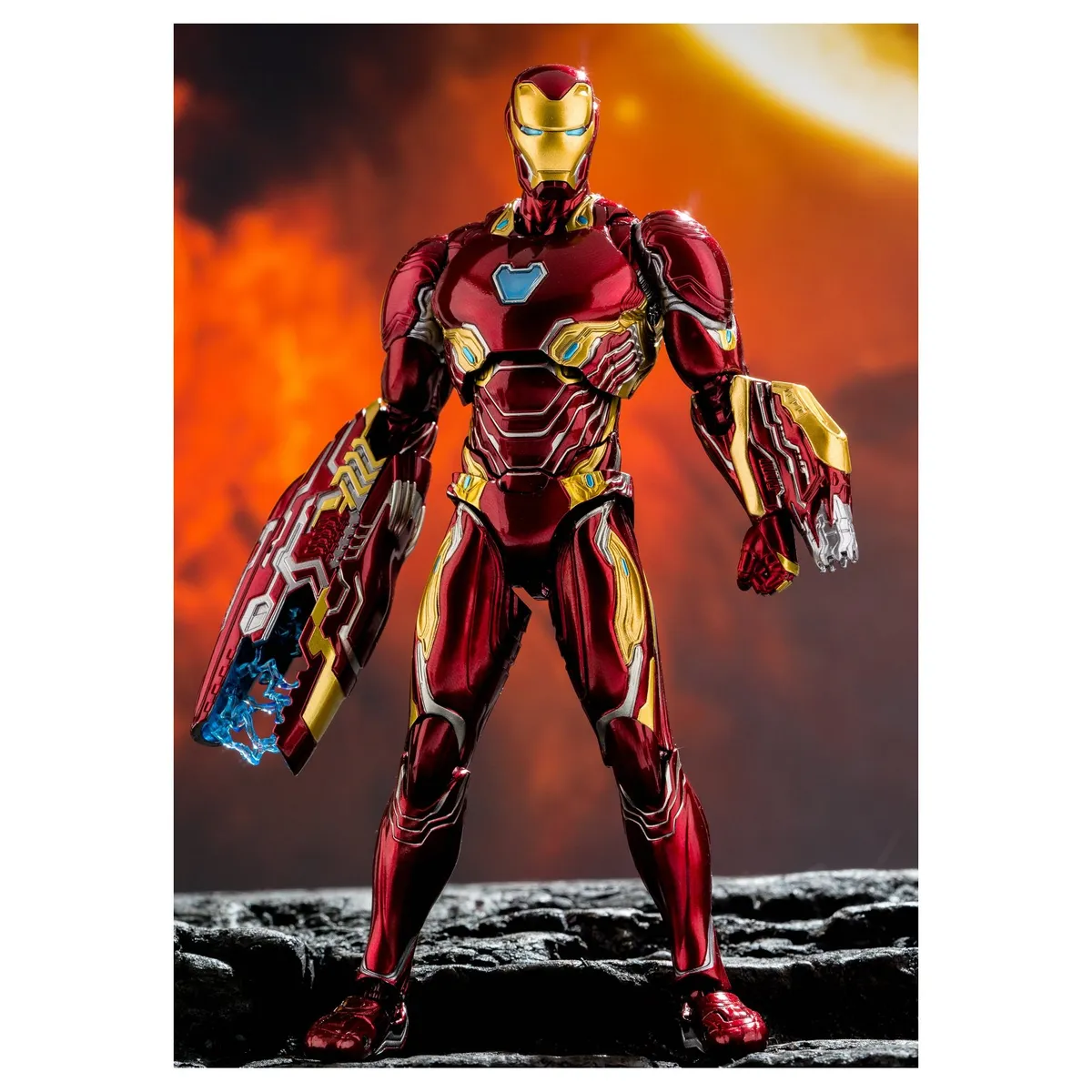 BANDAI - Ironman SH Figuarts Iron Man Mark 50 Avengers Infinity War