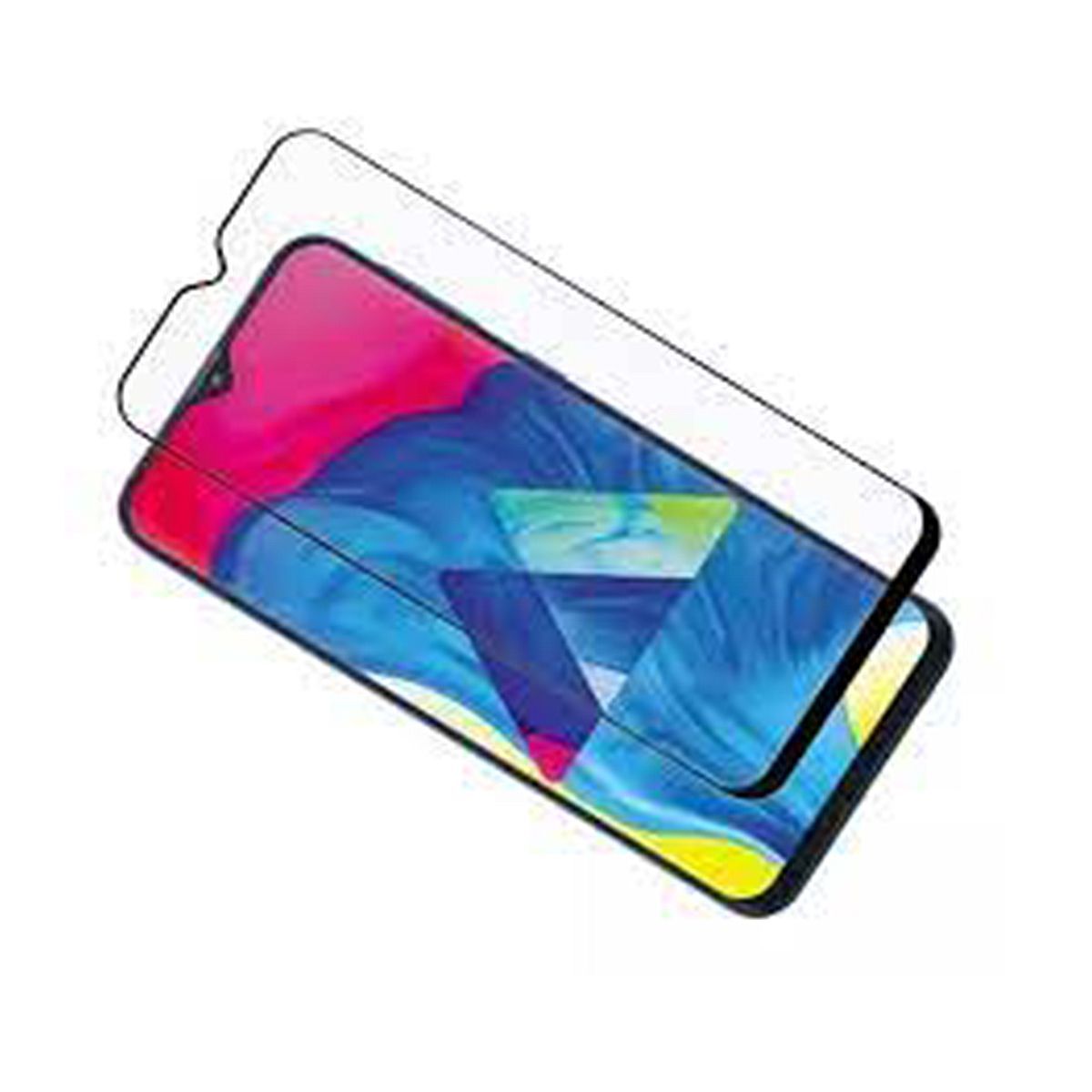 GENERICO - Vidrio templado para Samsung M50 protector calidad 21d full cover