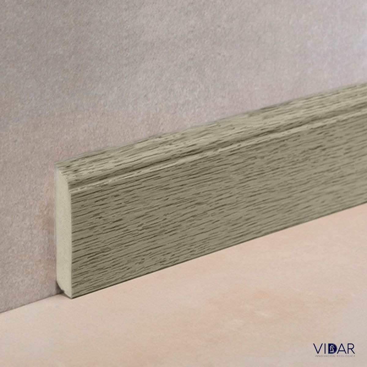 VIDAR - ZOCALO SPC ASH GRAY VENTA POR CAJA DE 10 UND