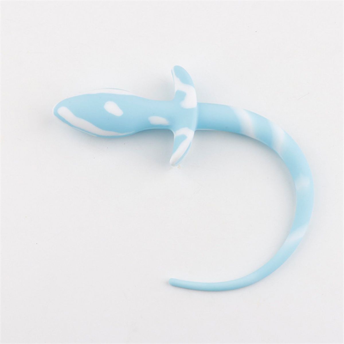 GENERICO - Plug Forma de Cola - Celeste