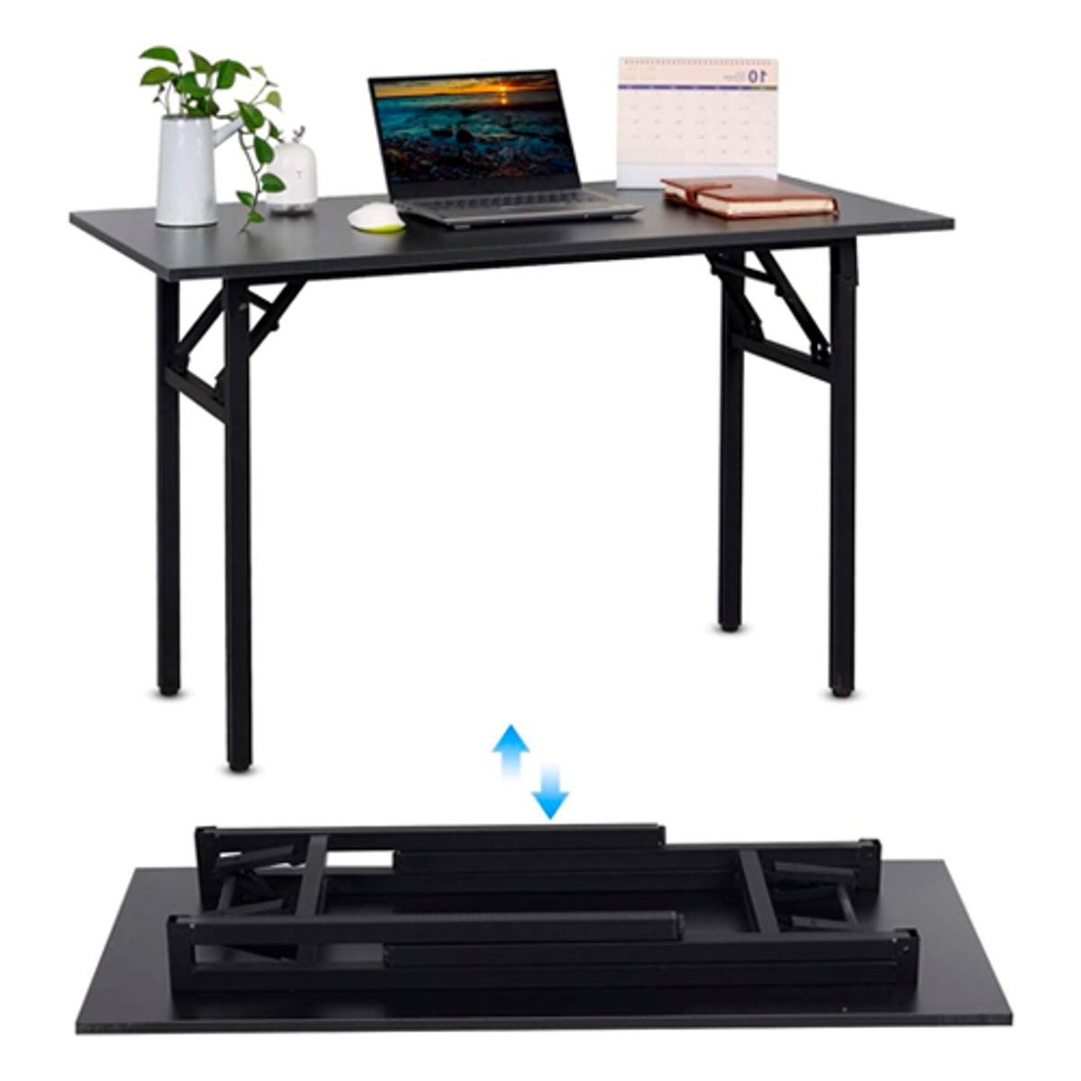 GENERICO - Escritorio Plegable Mesa Estudio Moderno Oficina Trabajo Multifuncion