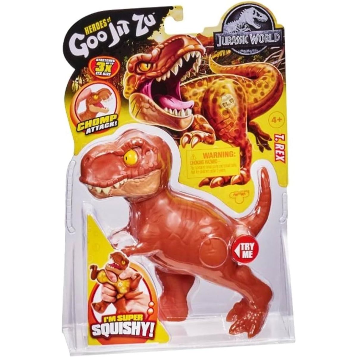 JURASSIC WORLD - Goo Jit Zu - Tyranosaurio Rex