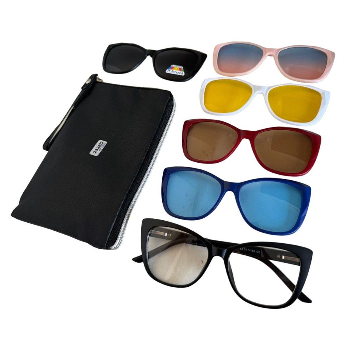 GENERICO - Gafas 6 En 1 Lentes Magnéticos Filtro Uv 400 Mujer