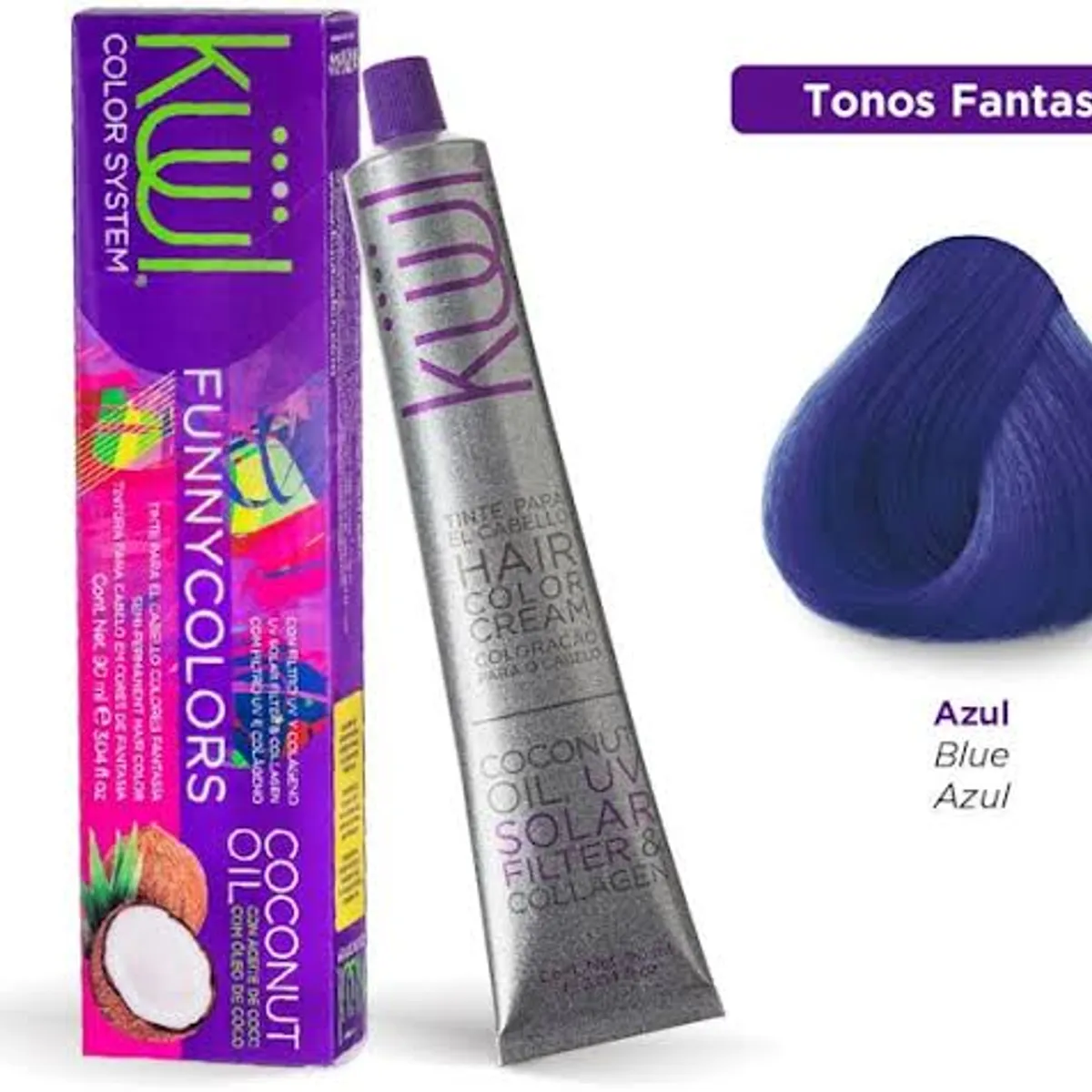 GENERICO - Tinte Kuul Funny Colors color fantasia tono azul