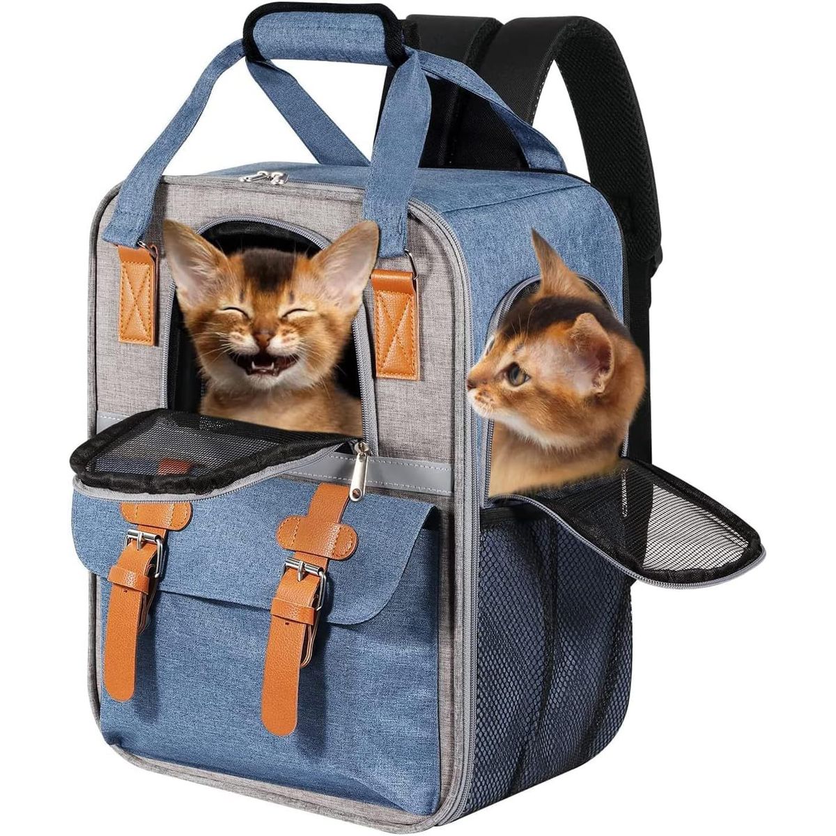 GENERICO - Mochila de viaje portátil impermeable transpirable senderismo gato