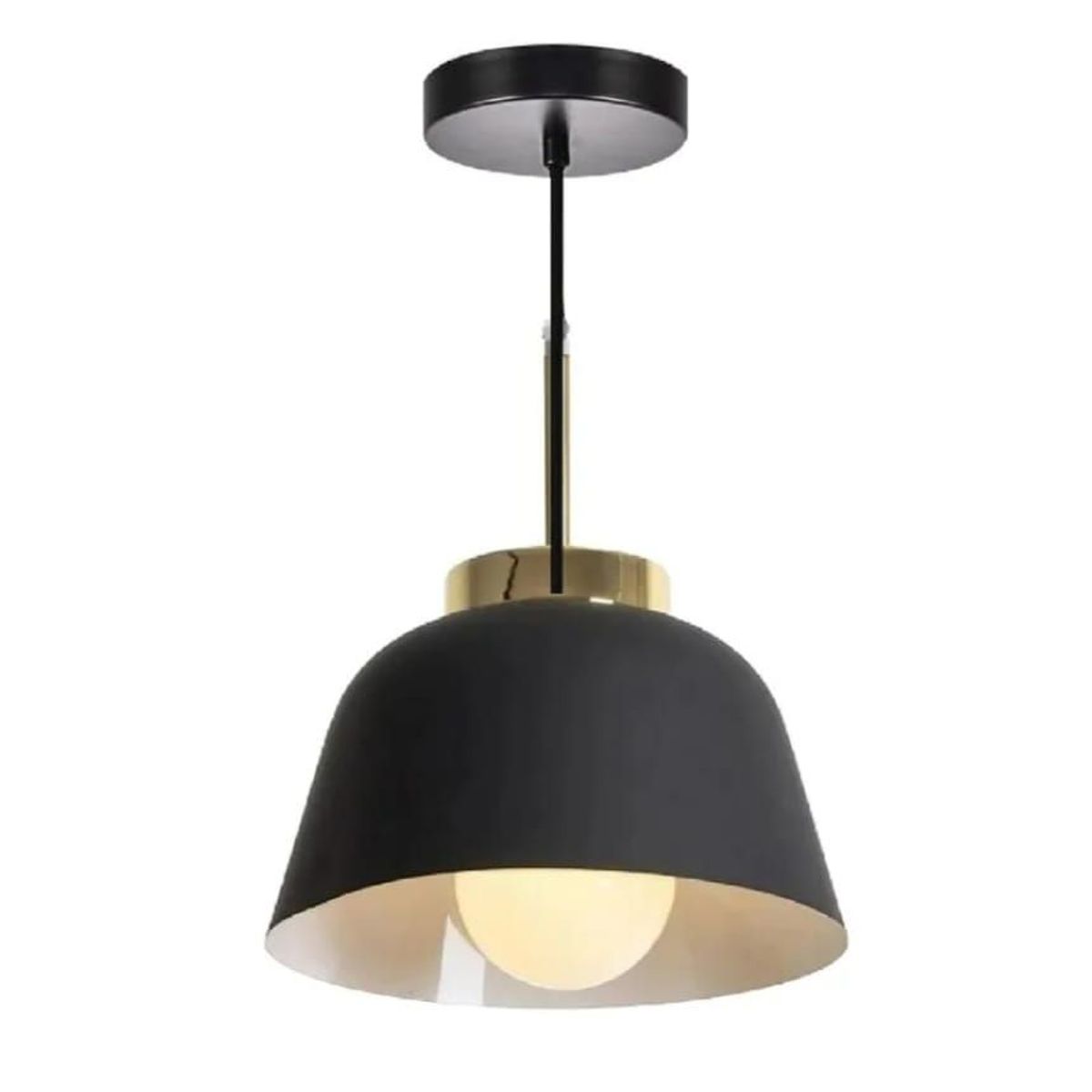 GENERICO - Lámpara de techo colgante belice negro