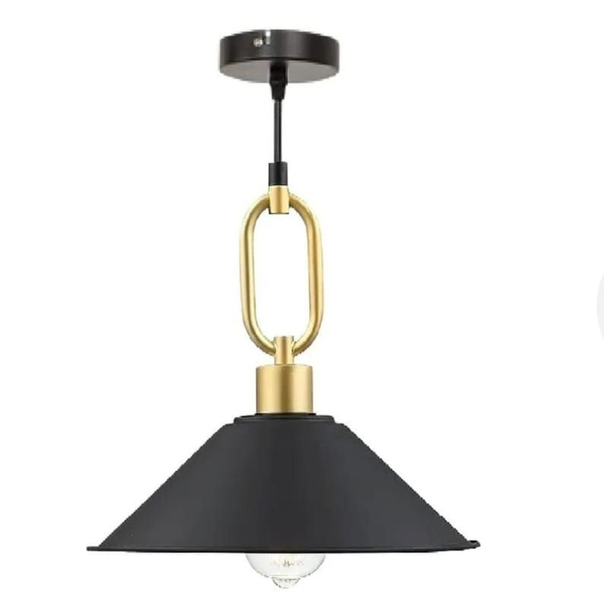 GENERICO - Lámpara de techo colgante varsovia negro