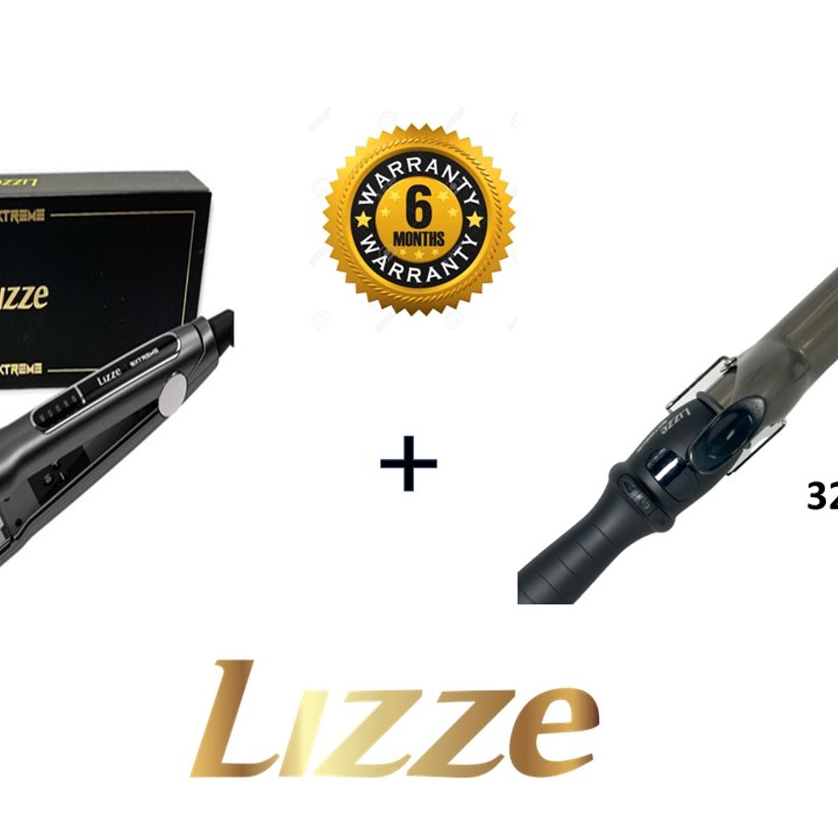 LIZZE - Lizze Pack Plancha Extreme 480°F + Risador Profesional Extreme 32mm