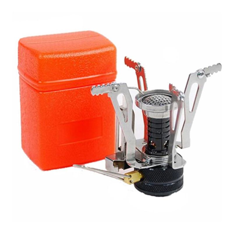 GENERICO - Mini Cocina Camping Portátil Trekking Campamento Gas Viaje