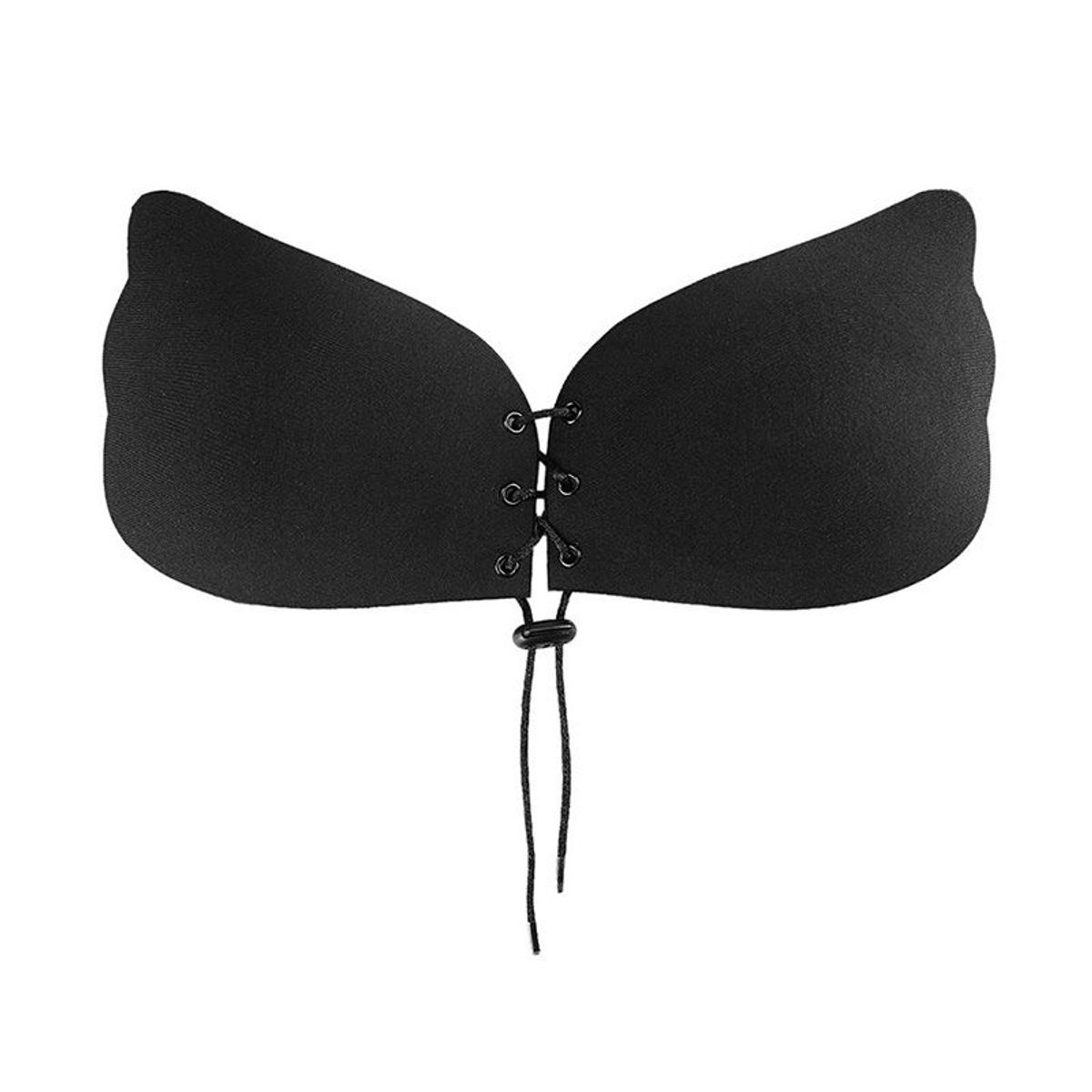 GENERICO - Brasiere Levanta Busto Sin Tirantes Negro