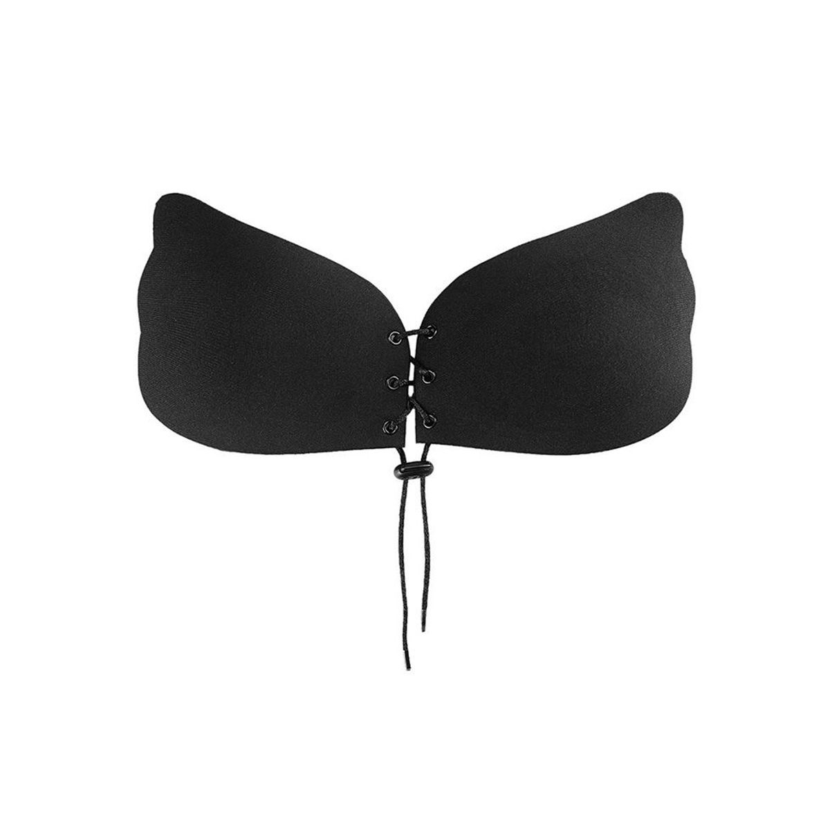 GENERICO - Brasiere Levanta Busto Sin Tirantes Negro