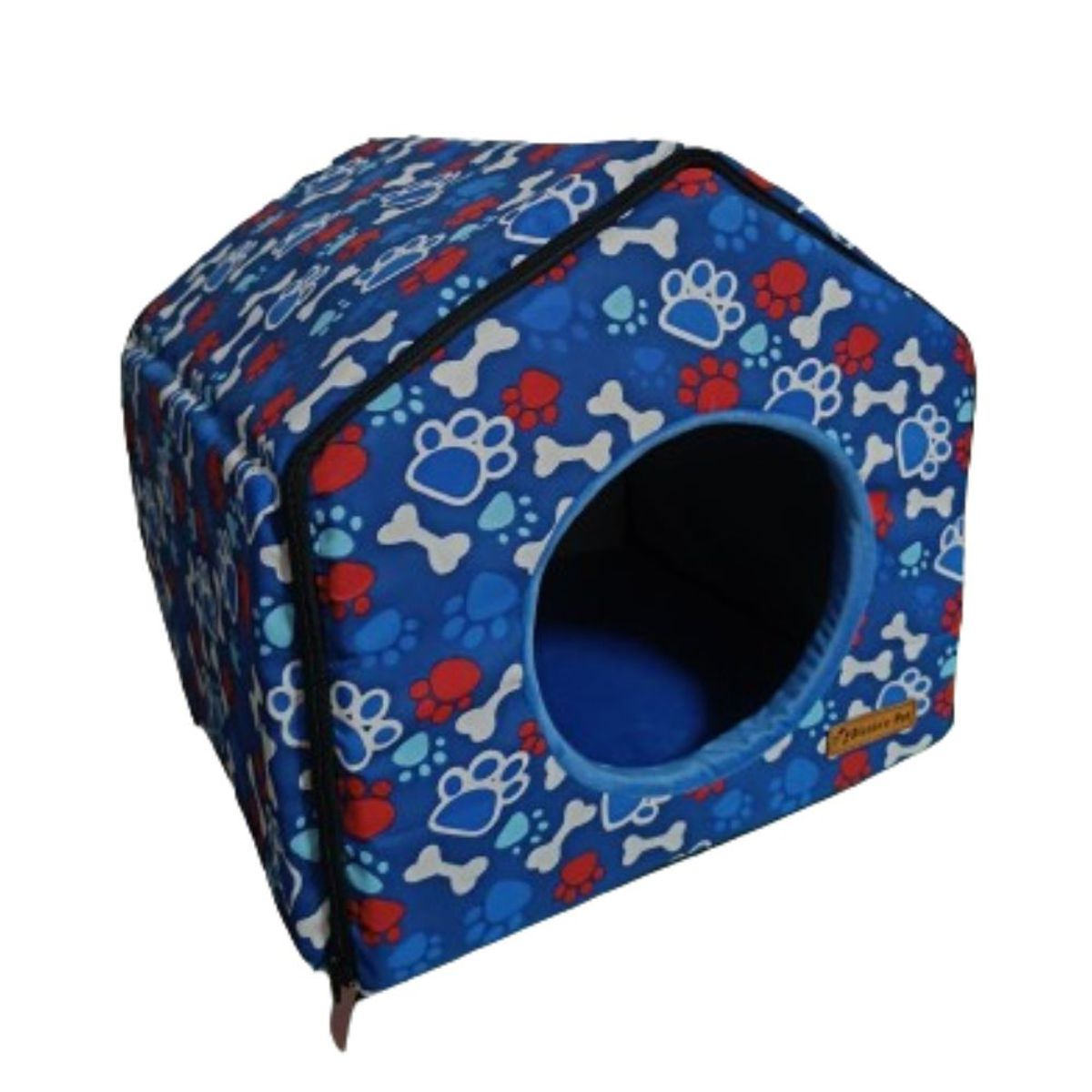 DISENO'S PET - Casa Armable para Mascotas Tamaño Pequeño 40x40x35cm