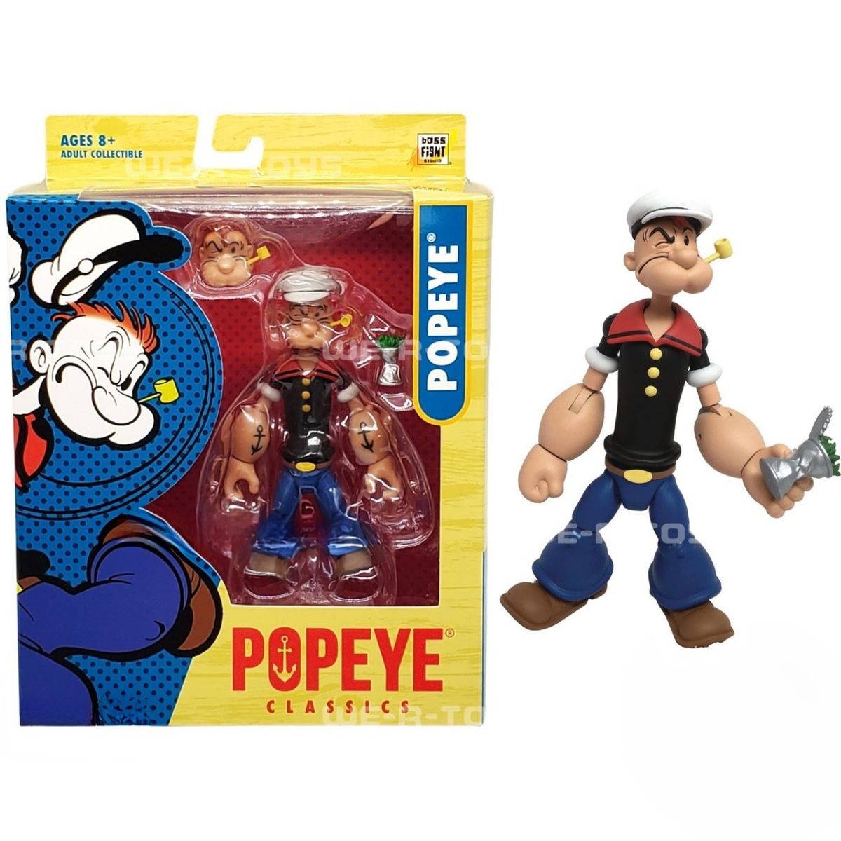 POPEYE - Figura de Accion Boss Fight Studio Popeye Classics