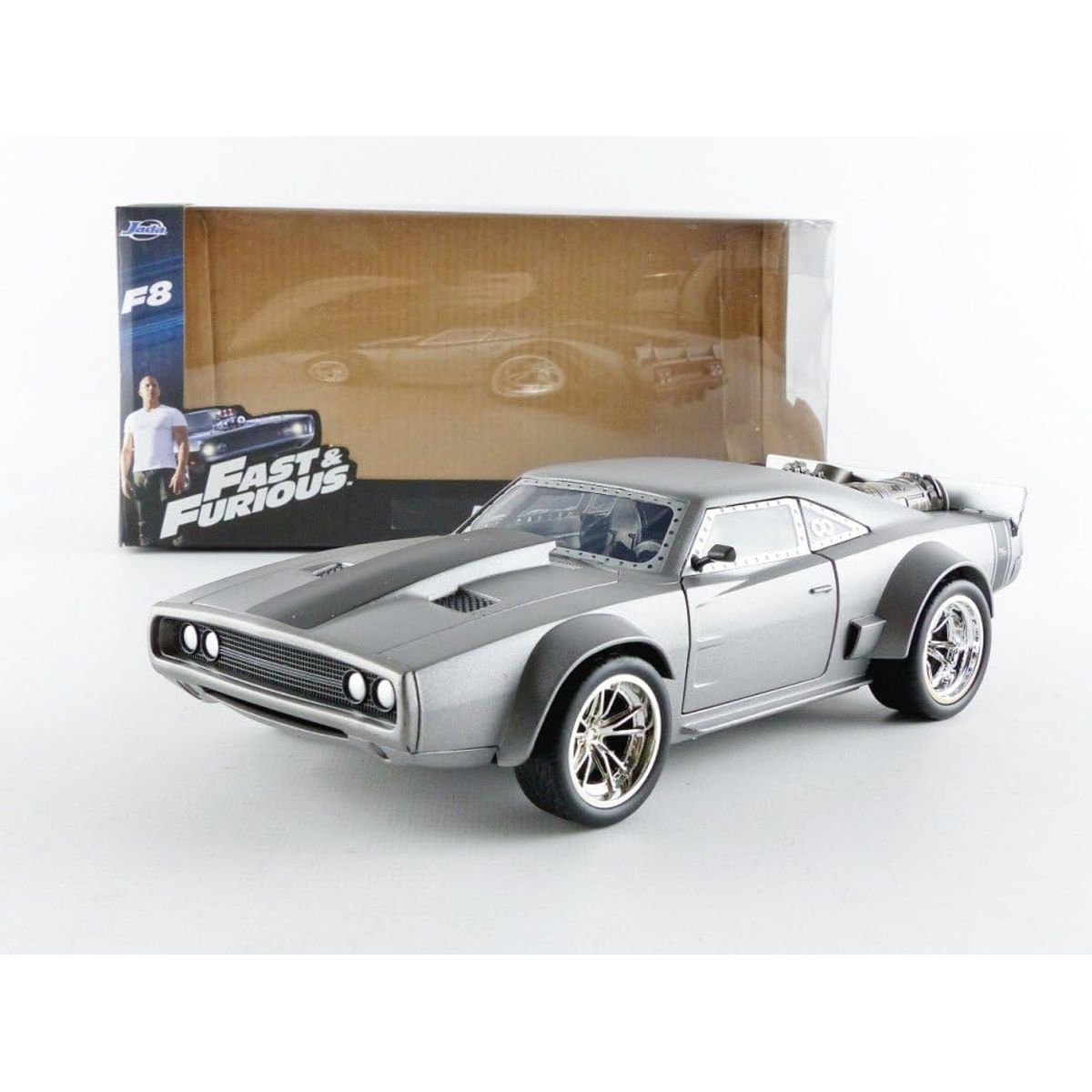 JADA TOYS - AUTO COLECCION RAPIDOS Y FURIOSOS DODGE CHARGER ICE  1: 24