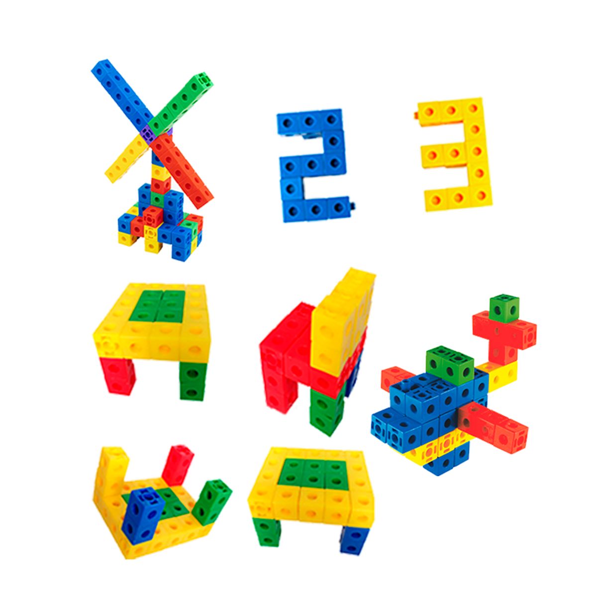 GENERICO - Policubos Conectores Pote de 100 pzas