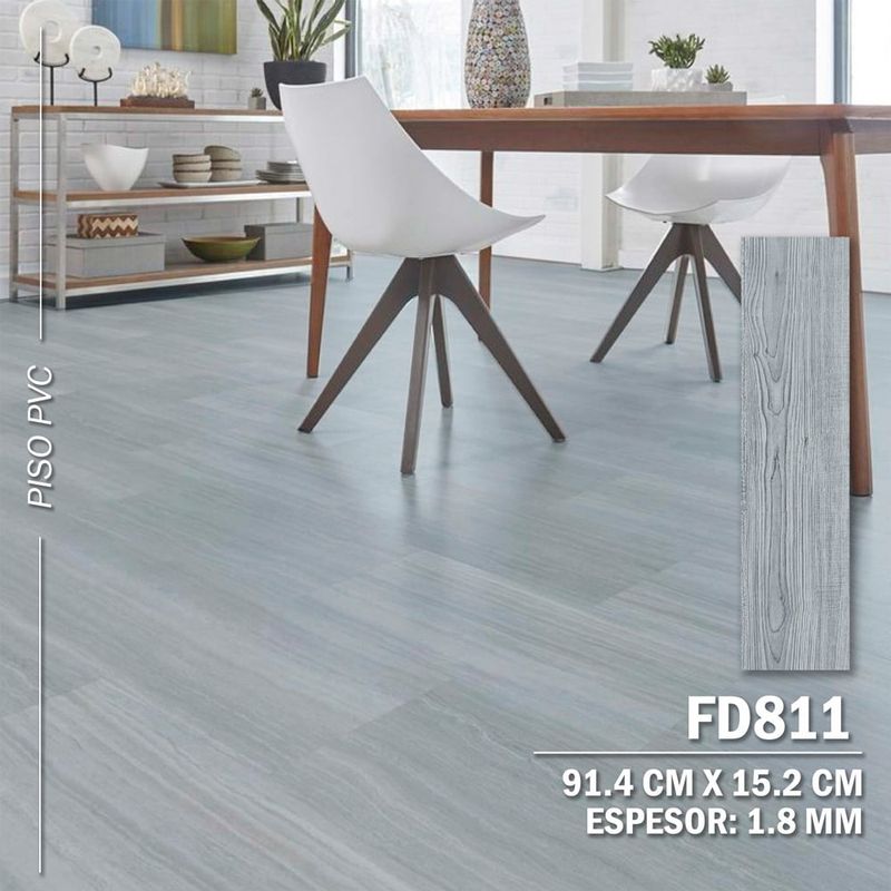 DECOKASA - Piso Vinilico PVC Autoadhesivo 3D 5m2 - FD811
