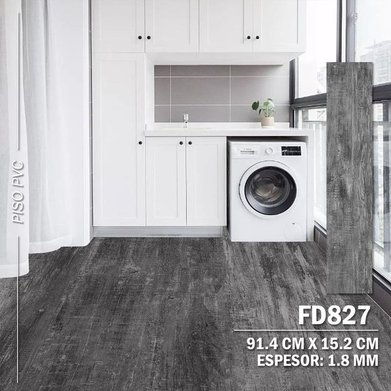 DECOKASA - Piso Vinilico PVC Autoadhesivo 3D 5m2 - FD827