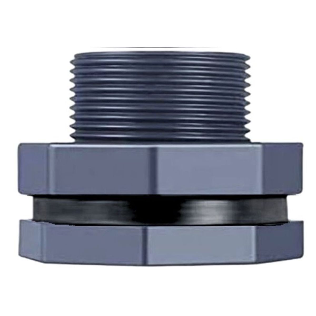 HYDRO - Adaptador de Tanque Brida para Tanque PVC 2 "  RH - Hydroall Peru