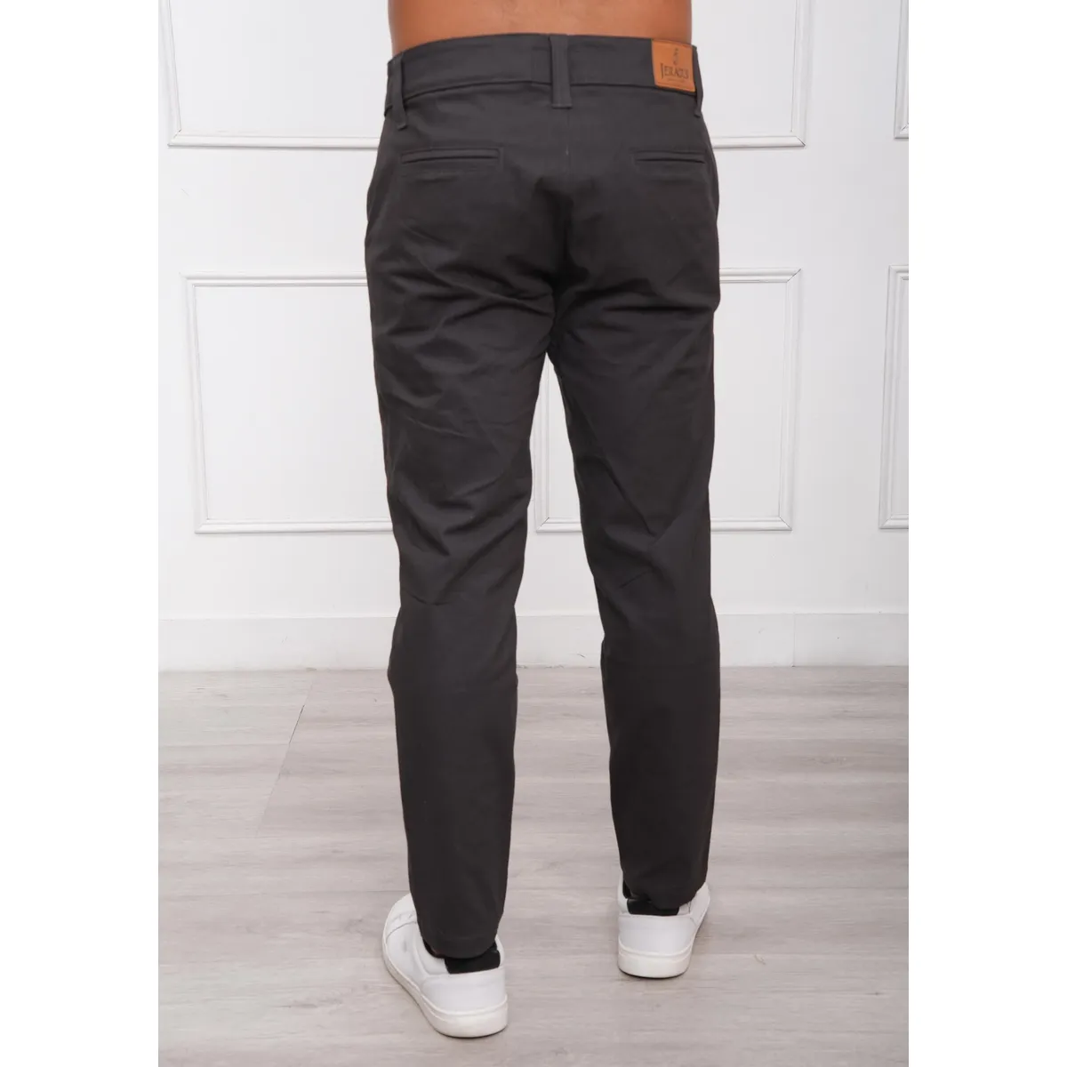 J JERAOUS - PANTALOM JERAOUS DRILL STRECH Gris