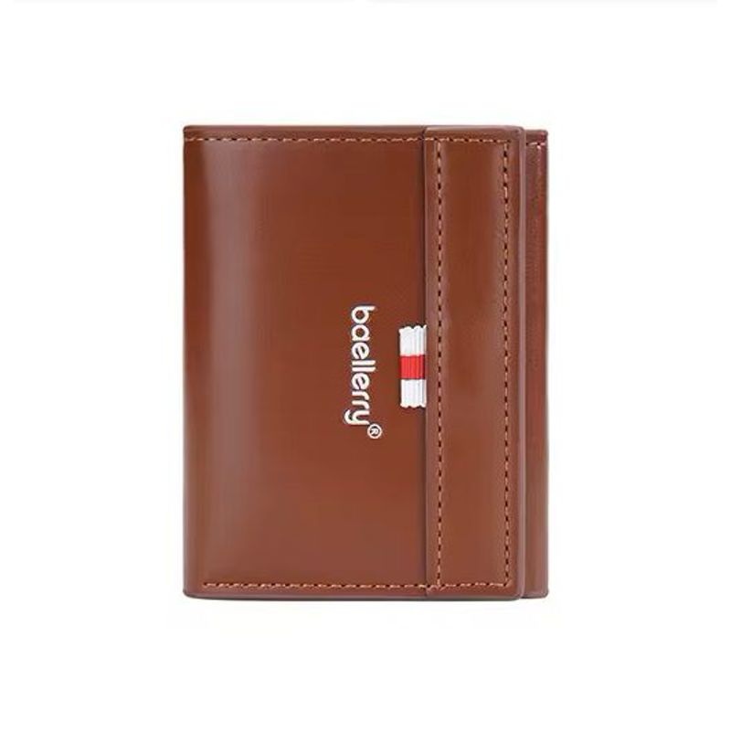 BAELLERRY - Billetera Baellerry Hombre Protección RFID Tarjetero Billetes en Caja