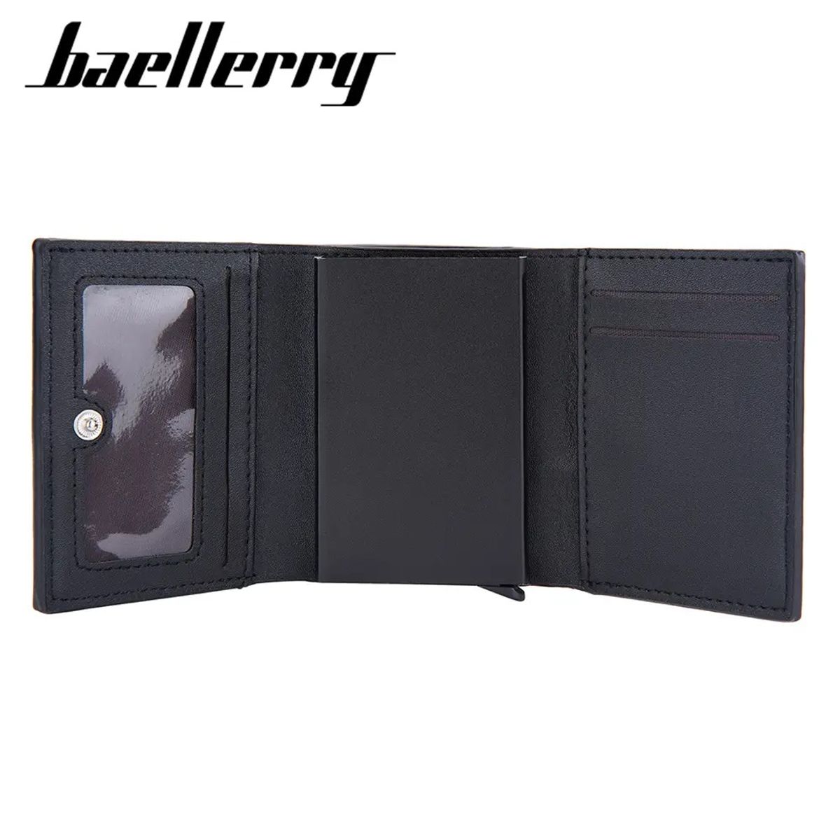 BAELLERRY - Billetera Baellerry Hombre Protección RFID Tarjetero Billetes en Caja
