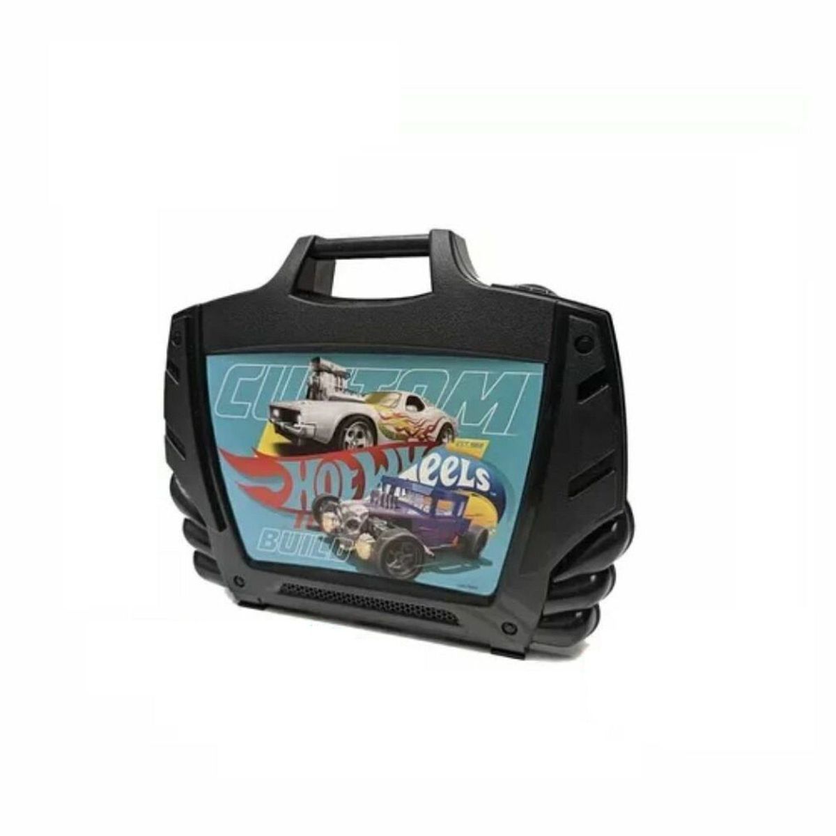 HOT WHEELS - HOT WHEELS Estuche para 15 Autos Negro