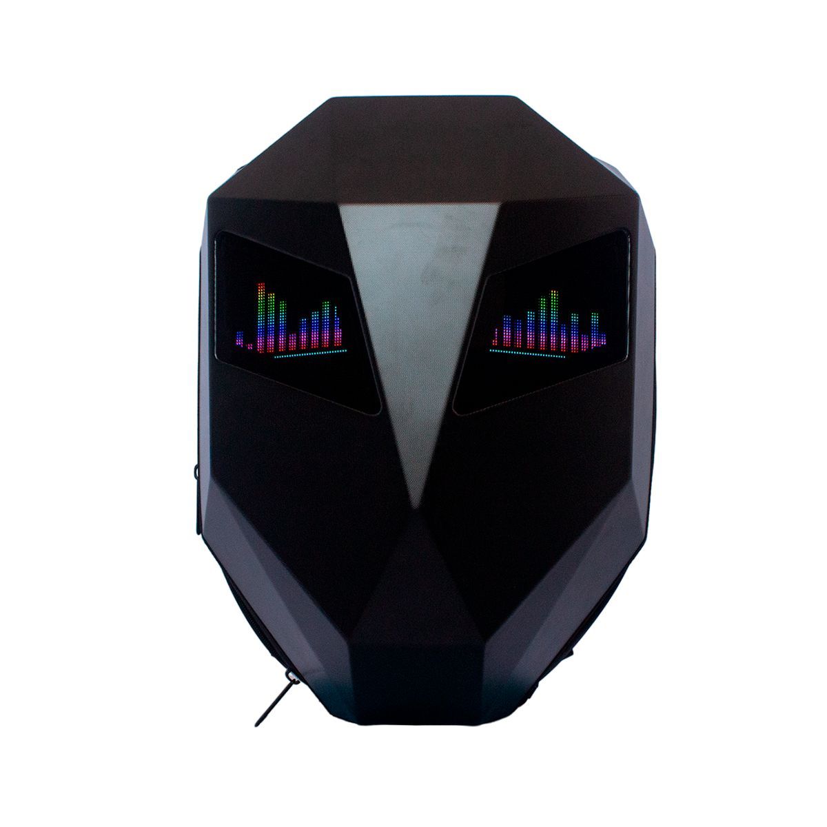 GENERICO - Mochila Futurista con Pantalla LED Para Bikers