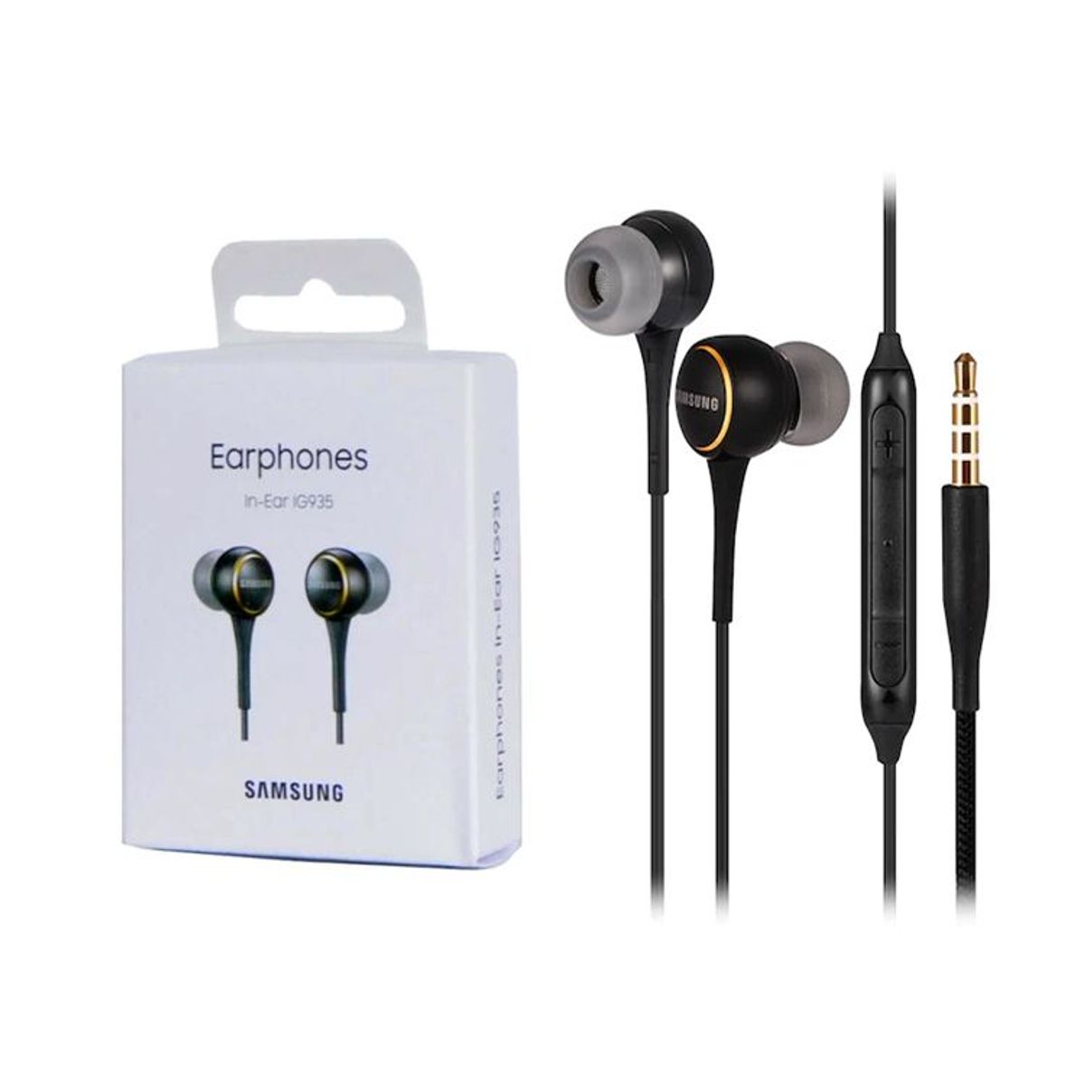 SAMSUNG - Audífonos Samsung In Ear IG-935 Con Control - Negro