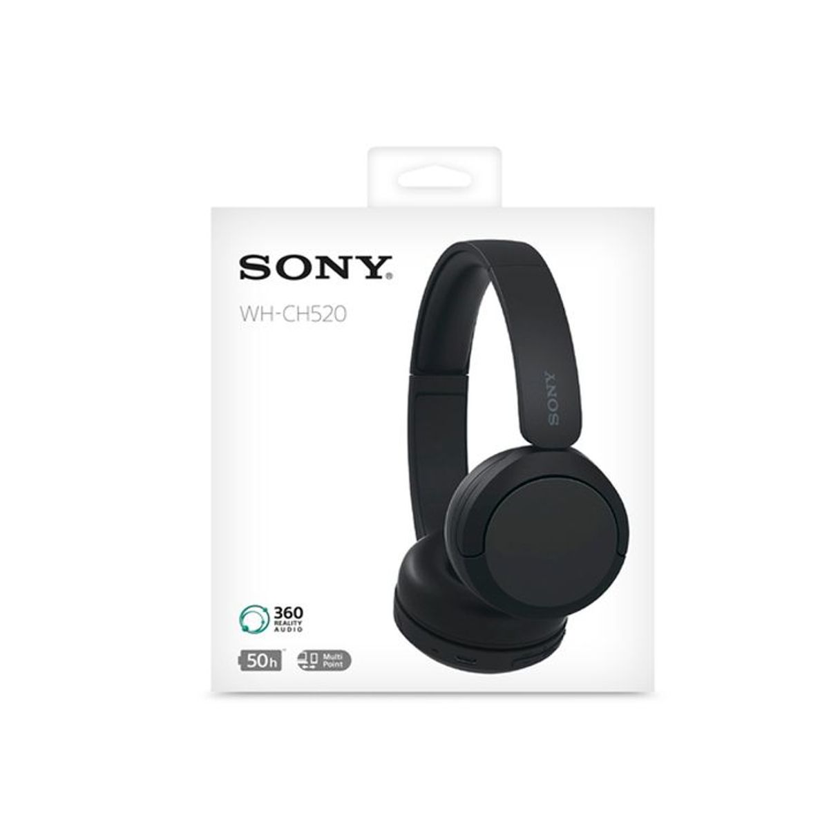 SONY - Audífonos Sony Bluetooth WH-CH520 50h  - Negro